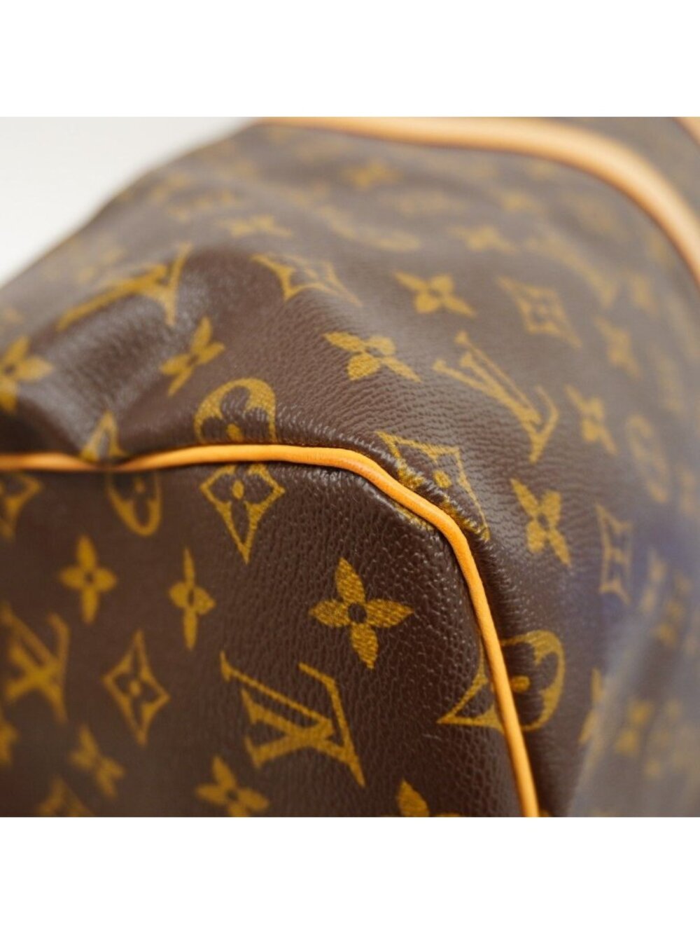 Louis Vuitton Boston Bag Monogram Keepall Bandouliere 55 Brown - Picture 7 of 10